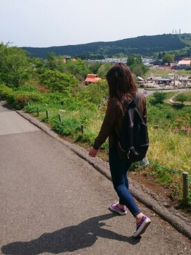 「JOURNAL STANDARD relume（ジャーナルスタンダード　レリューム）のアイテム（MA-1）」を使った、akaneさん（レディース・165cm）の春コーディネート