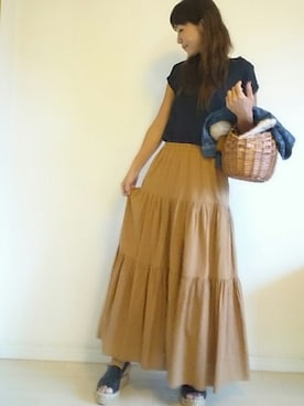 akaneさん（レディース・165cm）の秋コーディネート