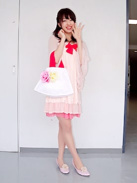 「バック」｜「アイテム（その他）」を使った、めたもんさん（レディース・158cm）の春コーディネート