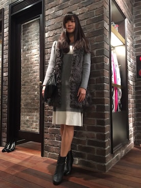 tomokaさん（レディース・168cm）の秋コーディネート