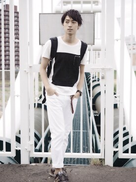 なるたくさん(メンズ・178cm)の夏コーディネート