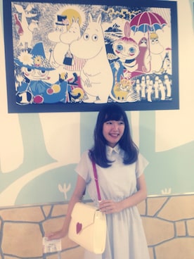 「chico_（チコ）のアイテム（ワンピース/ドレス）」を使った、あづっちさん（レディース・158cm）の夏コーディネート
