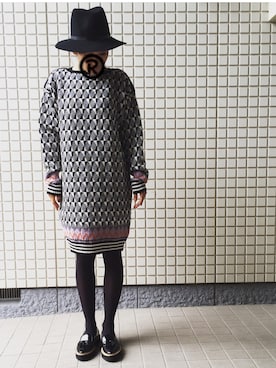 「rag & bone（ラグアンドボーン）のアイテム（帽子）」を使った、ruriさん（レディース・160cm）の秋コーディネート