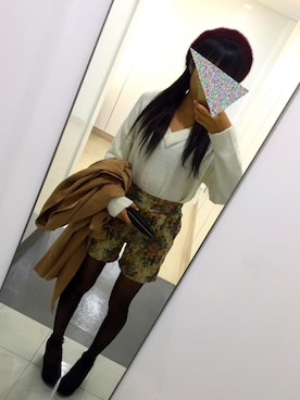 「アイテム（トレンチコート）」を使った、よこたさん。さん（レディース・160cm・10代）の秋コーディネート