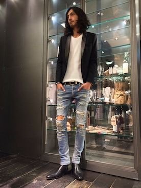 Watanabeさん（メンズ・190cm）の春コーディネート