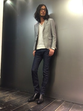 Watanabeさん（メンズ・190cm）の春コーディネート