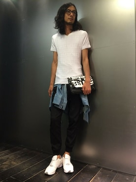 Watanabeさん（メンズ・190cm）の夏コーディネート