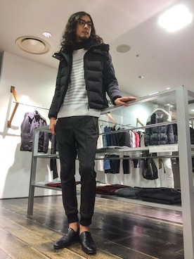 Watanabeさん（メンズ・190cm）の冬コーディネート