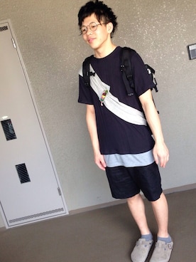 たらちゃんさん（メンズ・172cm）の夏コーディネート