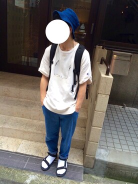 たらちゃんさん（メンズ・172cm）の夏コーディネート