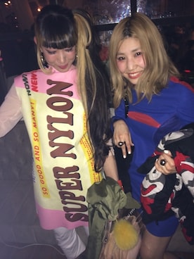 「アイテム（チャーム）」を使った、西原幸子さん（レディース・165cm）の春コーディネート