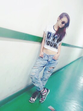 CrystalQui張紋嘉さんのコーディネート