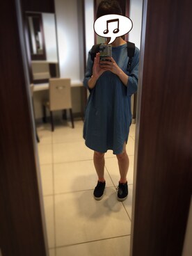 「LUCA/LADY LUCK LUCA（ルカ/レディラックルカ）のアイテム（ワンピース/ドレス）」を使った、まーさん（レディース・163cm）の秋コーディネート