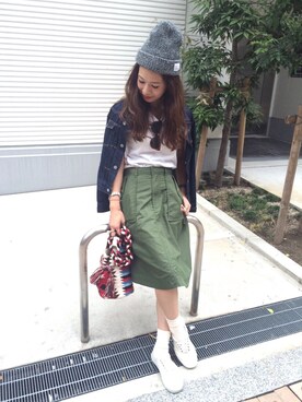 miisuuzuukiiさん（レディース・161cm）の秋コーディネート