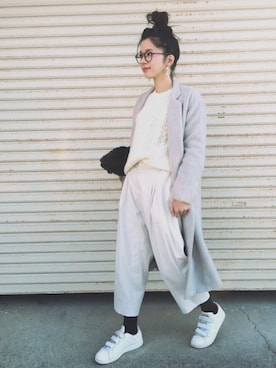 miisuuzuukiiさん（レディース・161cm）の冬コーディネート