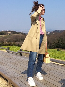 miisuuzuukiiさんの「KONTESSA / ピクニック バッグ」を使ったコーディネート