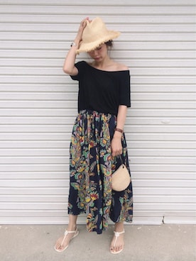 miisuuzuukiiさん（レディース・161cm）の夏コーディネート