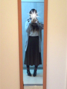 「CECIL McBEE（セシルマクビー）のアイテム（その他アウター）」を使った、にゃこさん（レディース・168cm）の秋コーディネート