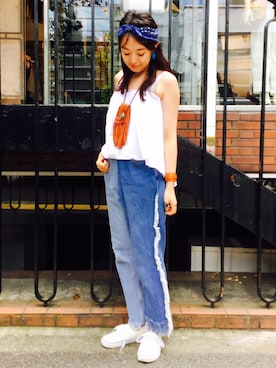 Aileenさん（レディース・159cm）の夏コーディネート