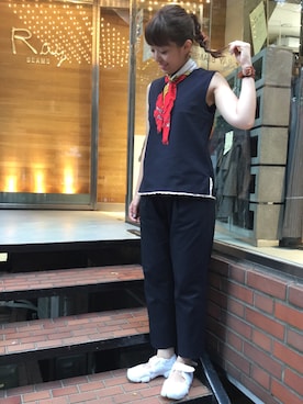 「RBS」｜「アイテム（財布/小物）」を使った、Aileenさん（レディース・159cm）の夏コーディネート