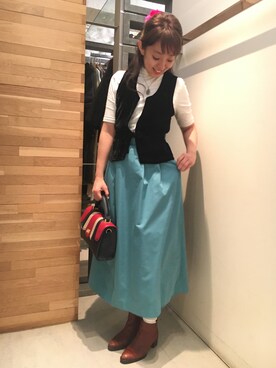 Aileenさん（レディース・159cm）の秋コーディネート