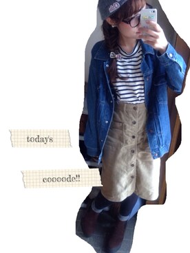 HａRｕさん（レディース・153cm）の秋コーディネート