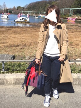 HａRｕさん（レディース・153cm）の春コーディネート