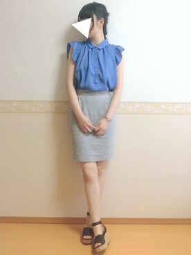 𝕎‌*☻さん（レディース・166cm）の夏コーディネート