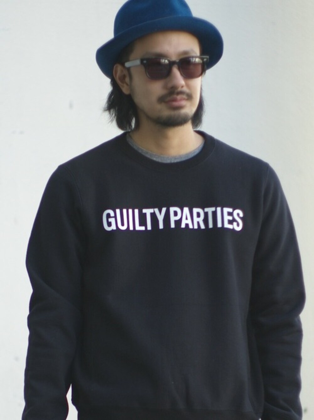 「WACKO MARIA 、ハット、スエット、スウエット」｜「WACKO MARIAのアイテム（スウェット、ブラック系）」を使った、Takuma(irieYOKOHAMA)さん（メンズ・178cm）の春コーディネートの1枚目の写真