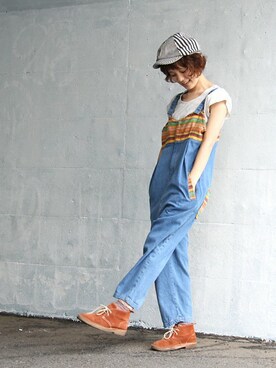 なべちゃんさん（レディース・156cm）の春コーディネート