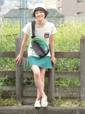 なべちゃんさん（レディース・156cm）の春コーディネート