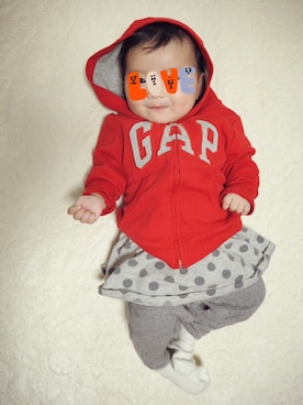 AYANYANさん（キッズ・70cm）の冬コーディネート