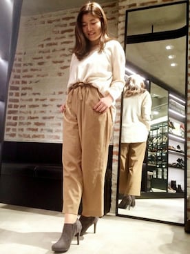 Iさん（レディース・161cm）の冬コーディネート