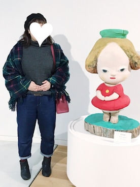 「軽井沢」｜A8Pさん（レディース・155cm）の秋コーディネート