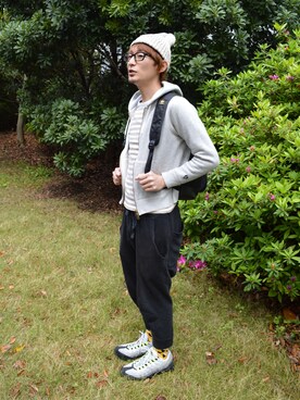 ちーばくんさん（メンズ・165cm）の春コーディネート