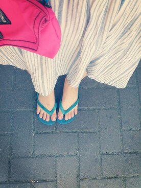 「PAGEBOY（ページボーイ）のアイテム（ワンピース、ホワイト系）」を使った、jessさん（レディース・163cm）の夏コーディネート