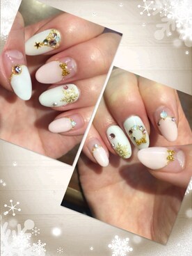 「Christmas Nailのアイテム（ハンドケア/ハンドクリーム、ホワイト系）」を使った、chi*coroさん（レディース・164cm）の秋コーディネート
