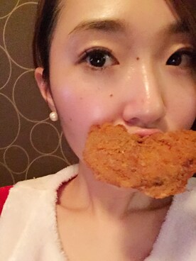 「フライドチキンのアイテム（その他、その他）」を使った、chi*coroさん（レディース・164cm）の冬コーディネート