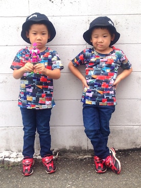 こた。そた。さん（キッズ・100cm）の秋コーディネート