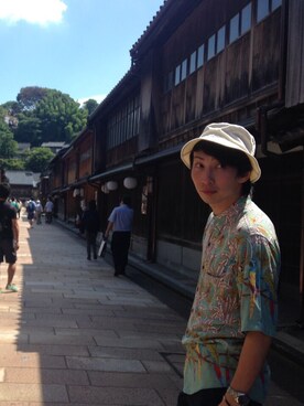 ハマロニさん(メンズ・176cm)の夏コーディネート