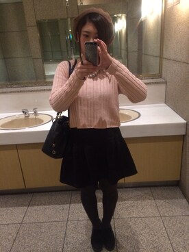 maru☺︎さん（レディース・152cm）の冬コーディネート