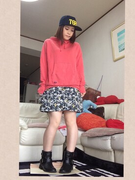 「まいフェス 3」｜maru☺︎さん（レディース・152cm）の秋コーディネート