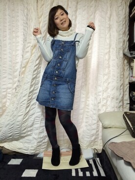 maru☺︎さん（レディース・152cm）の冬コーディネート