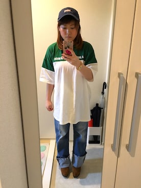 「LANVIN（ランバン）のアイテム（アクセサリー）」を使った、maru☺︎さん（レディース・152cm）の春コーディネート