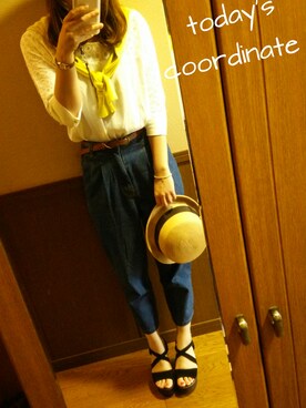 RISAさん（レディース・163cm）の春コーディネート