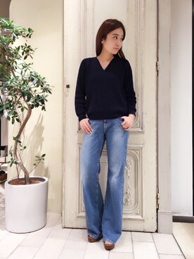 「Devinette」｜SACHIさん（レディース・161cm）の春コーディネート