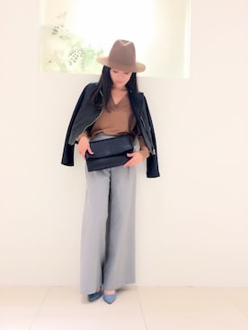 「Devinette」｜SACHIさん（レディース・161cm）の秋コーディネート