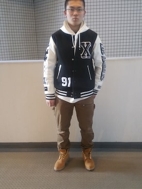 智幸 さん（メンズ・176cm）の冬コーディネート