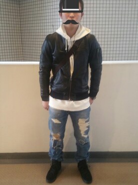 智幸 さん（メンズ・176cm）の冬コーディネート