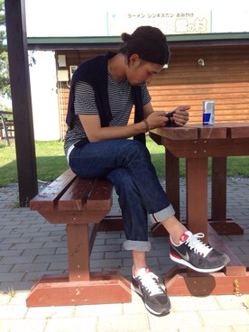 慧さん（メンズ・175cm）の夏コーディネート